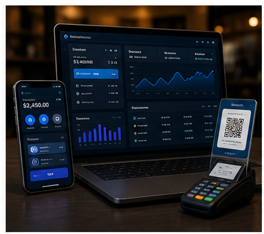 Fintech Wallet & Merchant Dashboard