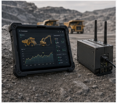 Mining Site Edge Monitor