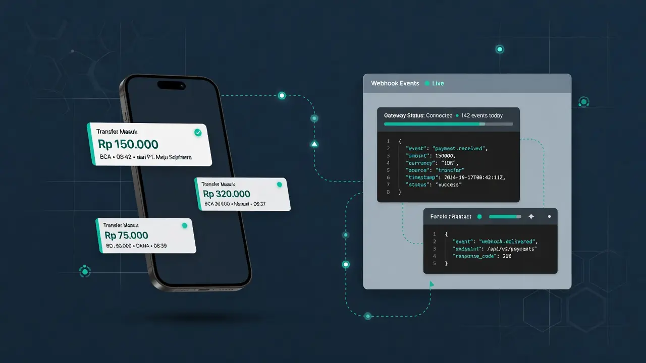 notifikasi.in - Otomatisasi Konfirmasi Pembayaran Real-Time