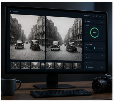 AI Image Enhancement & Upscaling