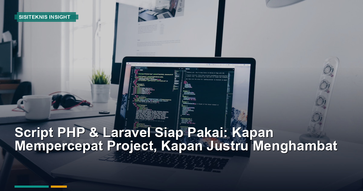 Script PHP Laravel Siap Pakai: Kapan Mempercepat, Kapan Menghambat